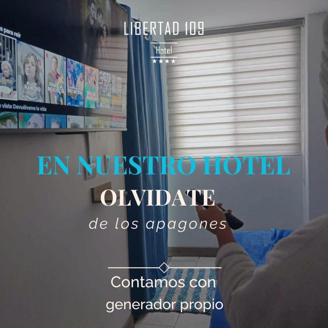 Libertad 109 Hotel Con Generador Electrico La Libertad Ngoại thất bức ảnh